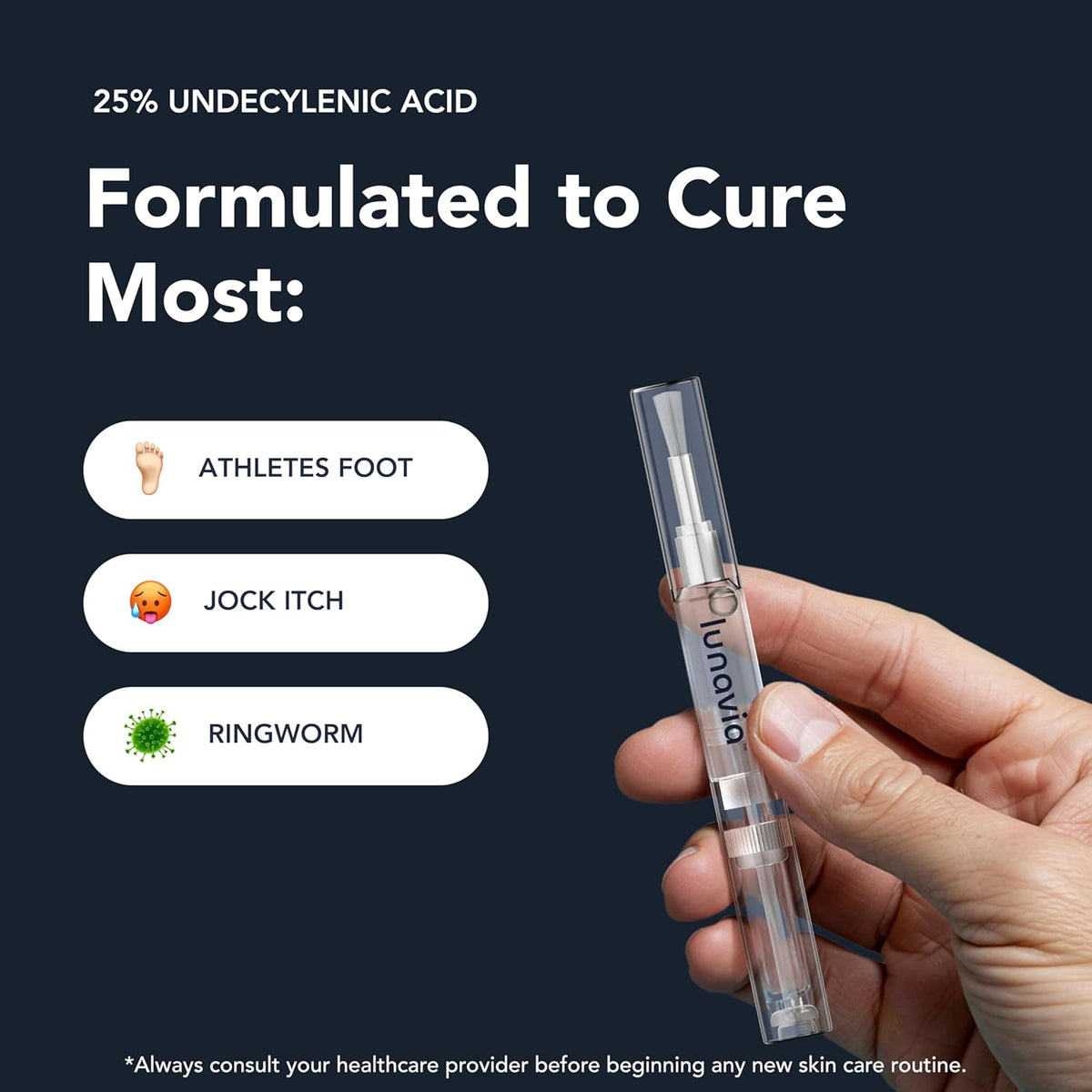Lunavia™ Daily Care Pen, Formulated with Undecylenic Acid
