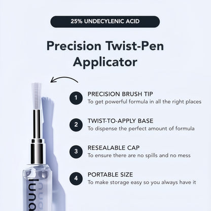 Lunavia™ Antifungal Care Pen - 25% Undecylenic Acid (3 Pack)